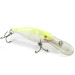 Vintage   Rapala Down Deep Rattlin Fat Rap, 1/2oz Fluorescent Yellow / Silver fishing lure #3076