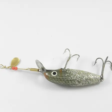 Vintage Suick Cisco Kid, 1/4oz Natural / Glitter fishing lure #3077