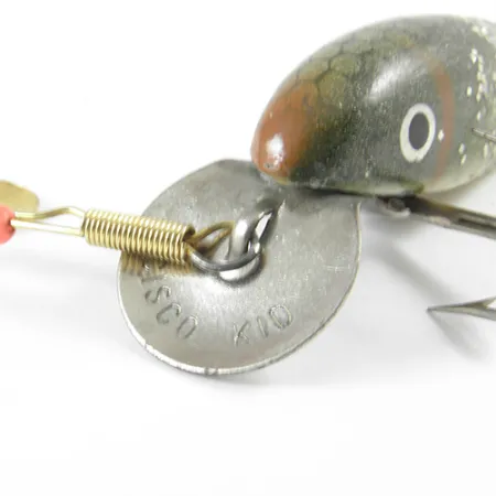 Vintage Suick Cisco Kid, 1/4oz Natural / Glitter fishing lure #3077