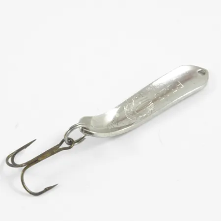 Vintage Thomas EEL, 1/8oz Nickel fishing spoon #3084