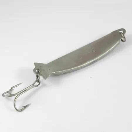Vintage Compac, 2/5oz Nickel / Pearl fishing spoon #3091