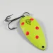 Vintage  Eppinger Dardevle Devle Dog 7700, 1/2oz Yellow / Red / Nickel fishing spoon #3095