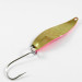   Mepps Syclops 1, 2/5oz Pink / Brass fishing spoon #3097