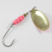   Mepps Aglia Hot Pink 5, 1/2oz Pink / Brass spinning lure #3098