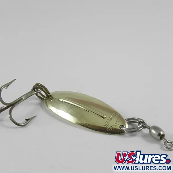 Vintage Williams Wabler W20, 3/32oz Gold fishing spoon #3100