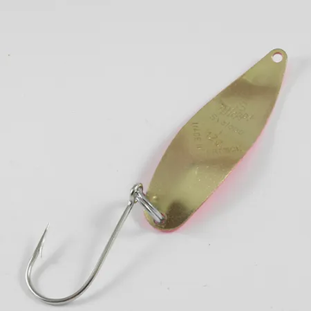 Mepps Syclops 1, 2/5oz Pink / Brass fishing spoon #3101