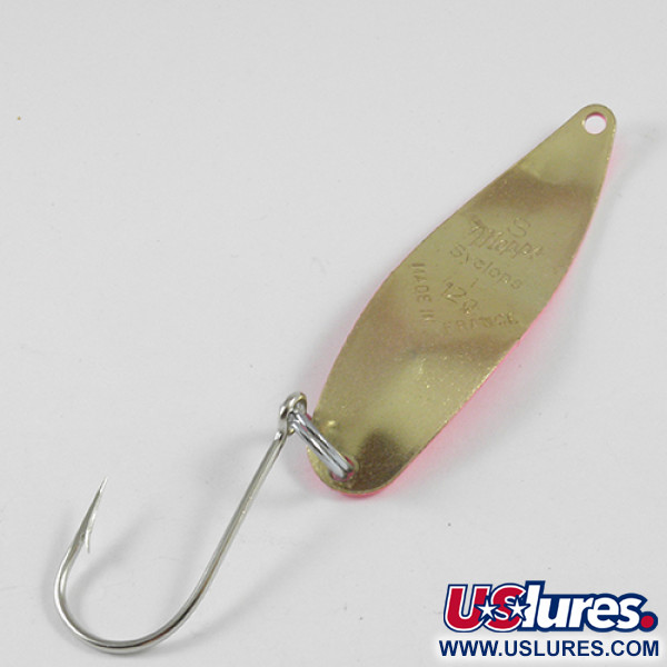   Mepps Syclops 1, 2/5oz Pink / Brass fishing spoon #3101