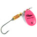   Mepps Aglia Hot Pink 3, 1/4oz Fluorescent Pink fishing spoon #3106