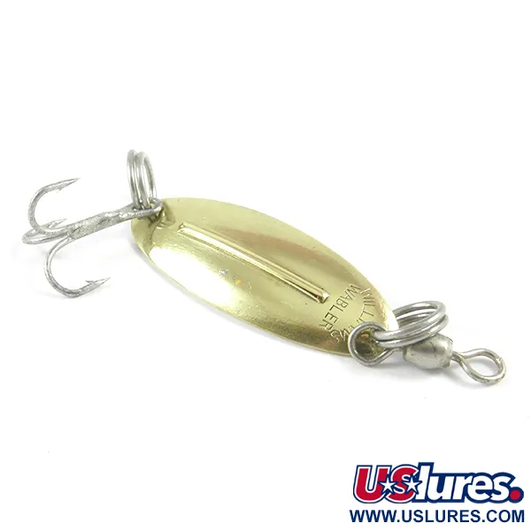 Vintage   Williams Wabler W20, 3/32oz Gold fishing spoon #3117