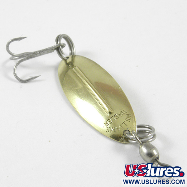 Vintage   Williams Wabler W20, 3/32oz Gold fishing spoon #3121