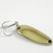 Vintage  Luhr Jensen Krocodile, 1/4oz Gold fishing spoon #3124