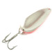 Vintage  Eppinger Dardevle Dardevlet , 3/4oz Fluorescent Pink / Nickel fishing spoon #3130