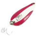 Vintage  Eppinger Dardevle Spinnie, 1/3oz Red / White / Nickel fishing spoon #3132