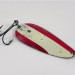 Vintage  Eppinger Dardevle Dardevlet , 3/4oz Red / White / Brass fishing spoon #3133