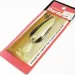  Eppinger Dardevle Imp, 2/5oz Black / White / Nickel fishing spoon #3136