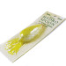  Hydro Lures ​Weedless Hydro Spoon, 3/5oz Yellow fishing lure #14441