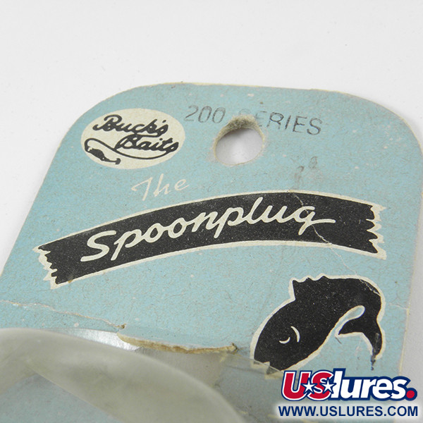   Buck Perry Spoonplug, 3/5oz Red / White fishing spoon #3142