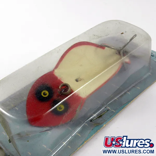 Buck Perry Spoonplug, 3/5oz Red / White fishing spoon #3142