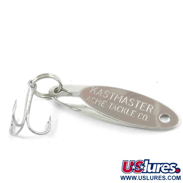 Vintage  Acme Kastmaster , 1/8oz Nickel fishing spoon #3185
