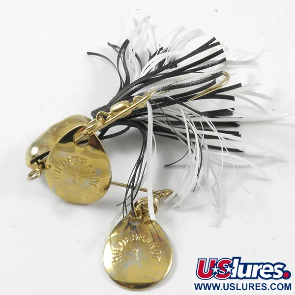 Vintage  Hildebrandt Spinners Hildebrandt, 1/4oz Gold spinning lure #3170