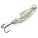Vintage  Acme Fiord Spoon Jr, 1/8oz Nickel / Red fishing spoon #3188