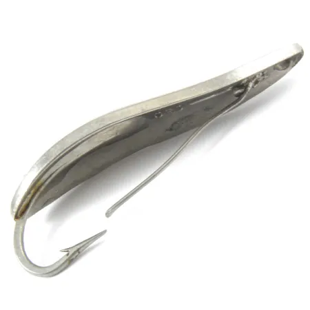 Vintage Acme Weedless Fiord Spoon, 1/4oz Silver fishing spoon #3191