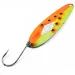 Vintage   Heddon Sculpin UV, 1/4oz  UV Glow in UV light, Fluorescent fishing spoon #3195