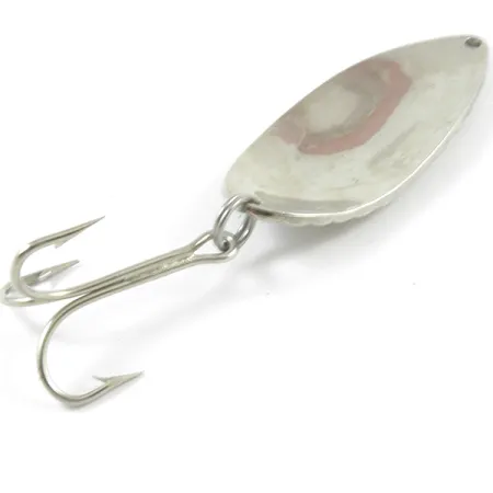Vintage Acme Little Cleo, 3/4oz Nickel / Green fishing spoon #3203
