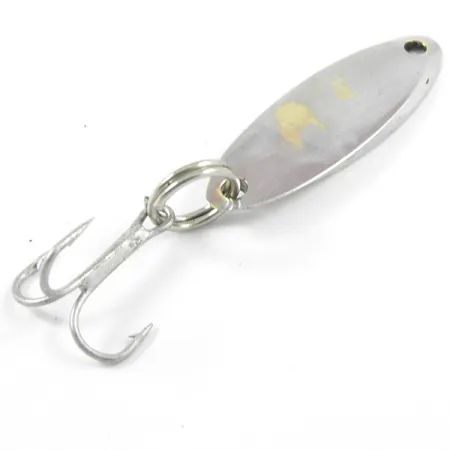 Vintage Weber MrChamp, 1/8oz Nickel fishing spoon #3205