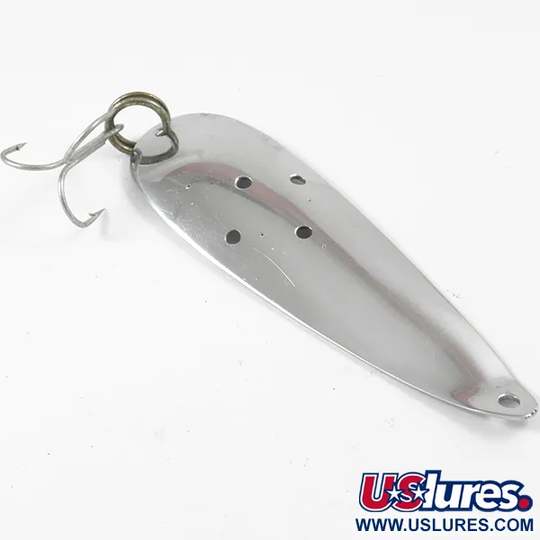 Vintage Marathon  Marathon, 2/3oz Nickel fishing spoon #3224