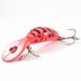 Vintage   Heddon Tadpolly Clatter Tad, 1/3oz Tiger Red / Black fishing lure #3229