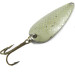 Vintage  Marathon Bait Company Marathon, 3/16oz White Pearl / Nickel fishing spoon #3251