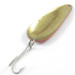 Vintage  Eppinger Dardevle Imp, 2/5oz Red / White / Brass fishing spoon #3255