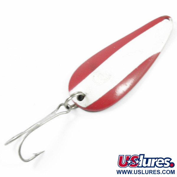 Eppinger Dardevle Spinner Spoon Freshwater Fishing Lure, Red/White, 1/4  Ounce 