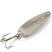 Vintage   Johnson Sprite, 1/3oz Red / White / Nickel fishing spoon #3262