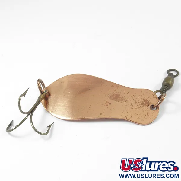 Vintage K-B Bait K-B Spoon 2, 1/2oz Copper fishing spoon #3264