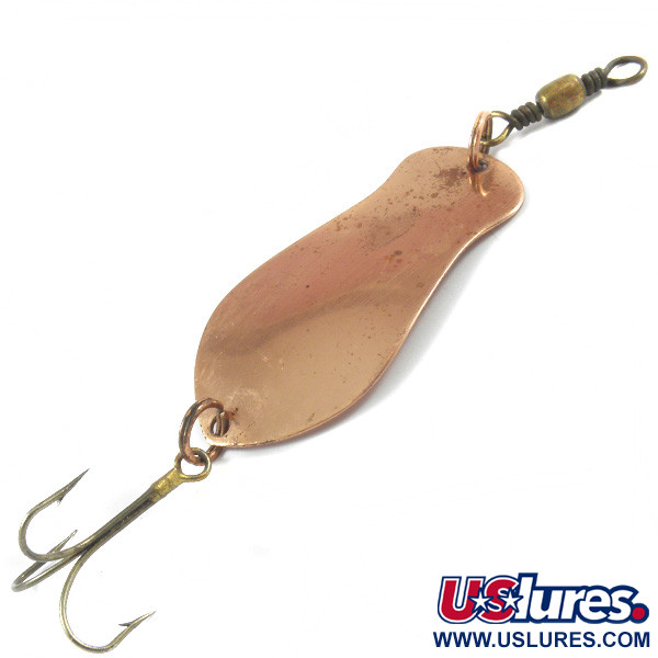 Vintage  K-B Bait K-B Spoon 2, 1/2oz Copper fishing spoon #3264