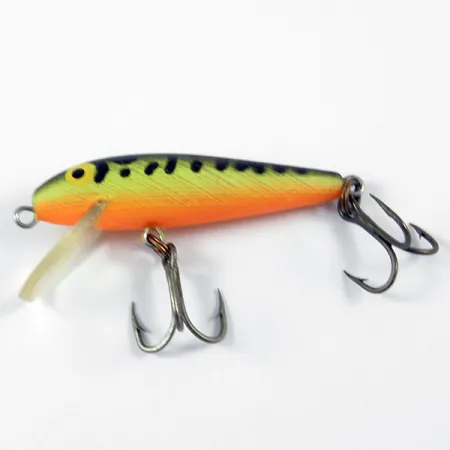 Vintage Rebel Floater, 1/16oz Fire Tiger fishing lure #3269