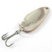 Vintage  Eppinger Dardevle Midget, 3/16oz Red / Orange / Nickel fishing spoon #3278