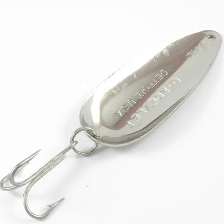 Vintage Eppinger Dardevle Dardevlet , 3/4oz Nickel fishing spoon #3280