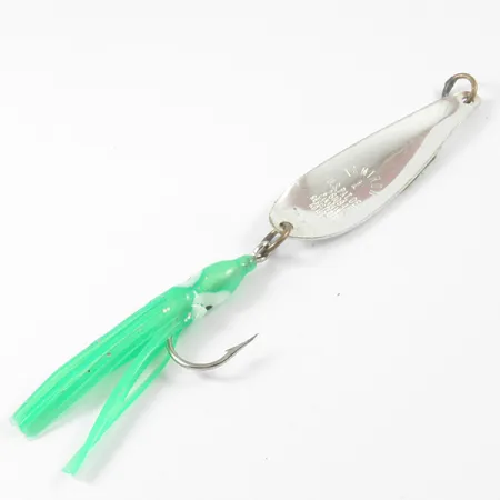 Vintage Tamiron Sporting Goods Tamiron Honeybees 1 Glow, 1/8oz Silver (Silver Plated) / Glow Glow in UV light, Fluorescent fishing spoon #3283