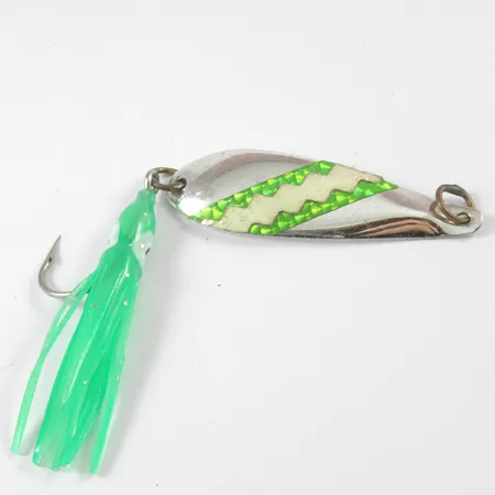 Vintage Tamiron Sporting Goods Tamiron Honeybees 1 Glow, 1/8oz Silver (Silver Plated) / Glow Glow in UV light, Fluorescent fishing spoon #3283