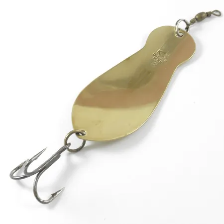 Vintage K-B Bait K-B Spoon 3, 1oz Brass fishing spoon #3298