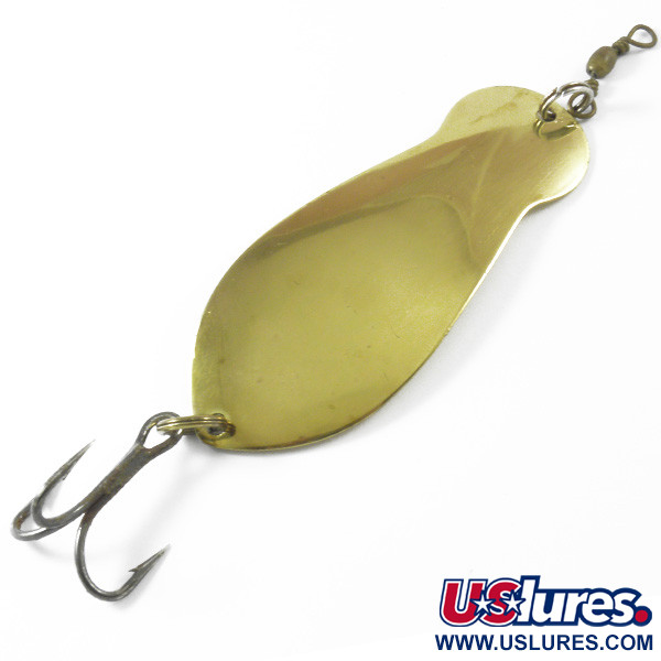 Vintage  K-B Bait K-B Spoon 3, 1oz Brass fishing spoon #3298