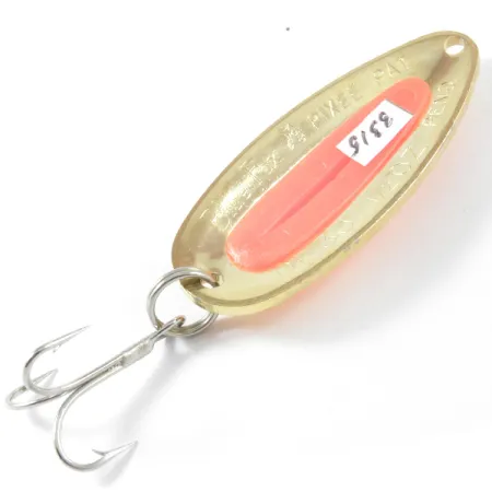 Blue Fox Pixee UV 3315, 1/2oz Gold / Red fishing spoon #3315