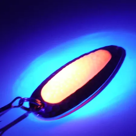 Blue Fox Pixee UV 3315, 1/2oz Gold / Red fishing spoon #3315
