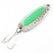   Blue Fox Pixee, 1/4oz Hammered Nickel / Green fishing spoon #3316