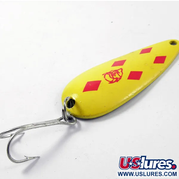 Vintage  Eppinger Dardevle Imp, 2/5oz Five of Diamonds fishing spoon #3318