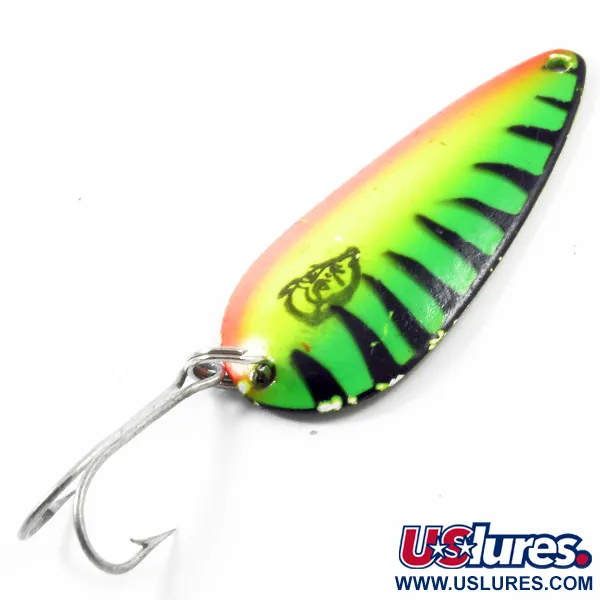 Vintage  Eppinger Dardevle Imp, 2/5oz Fire Tiger fishing spoon #3320