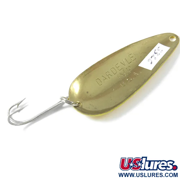 Vintage  Eppinger Dardevle Imp, 2/5oz Five of Diamonds fishing spoon #3326